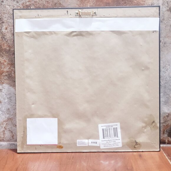 Blue Tops Floral Print Matted Framed Wall Art 2015 - Picture 2 of 12